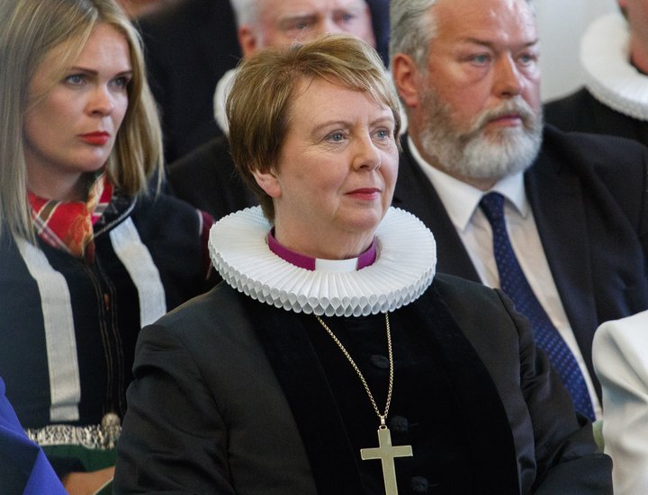 Agnes M. Sigurðardóttir er biskup Íslands.