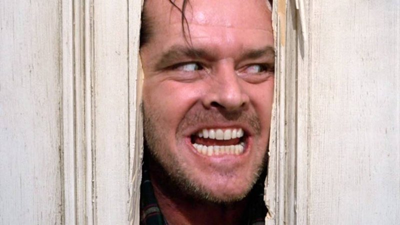 Jack Nicholson í hlutverki Jack Torrance í The Shining