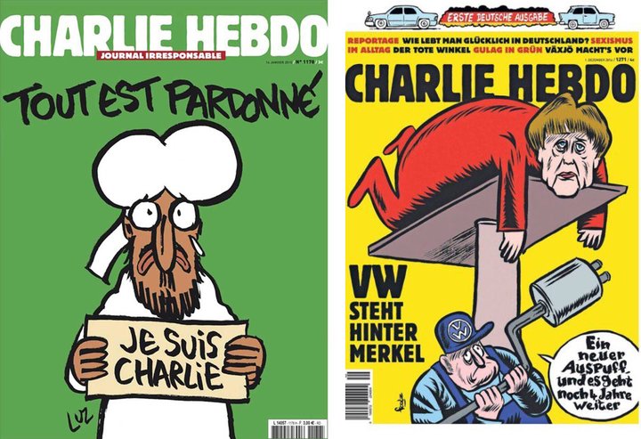 Útgáfa eftirlifenda árásanna á ritstjórnarskrifstofur Charlie Hebdo seldist í meira en 70.000 eintökum í Þýskalandi. Nú kemur Charlie Hebdo í fyrsta sinn út á þýsku.