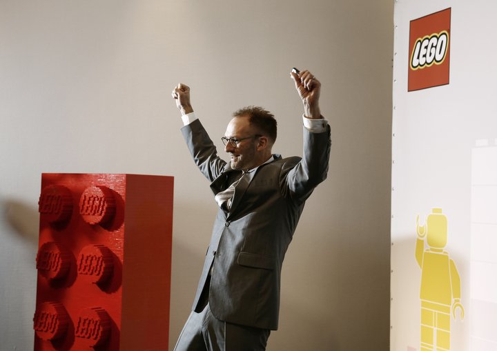Jorgen Vig Knudstorp, forstjóri Lego, hefur aukið hagnað fyrirtækisins um 30 prósent á milli ára.  
