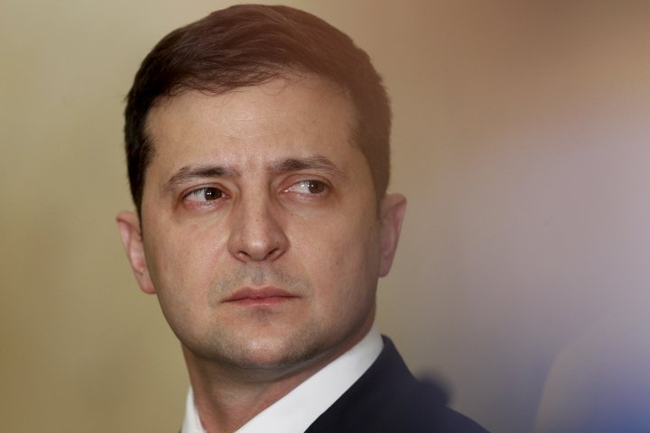 Volodímír Zelenskí, forseti Úkraínu.