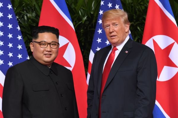Kim og Trump