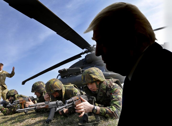 Donald Trump telur framlag annarra bandalagsþjóða í NATO vera of lítið.