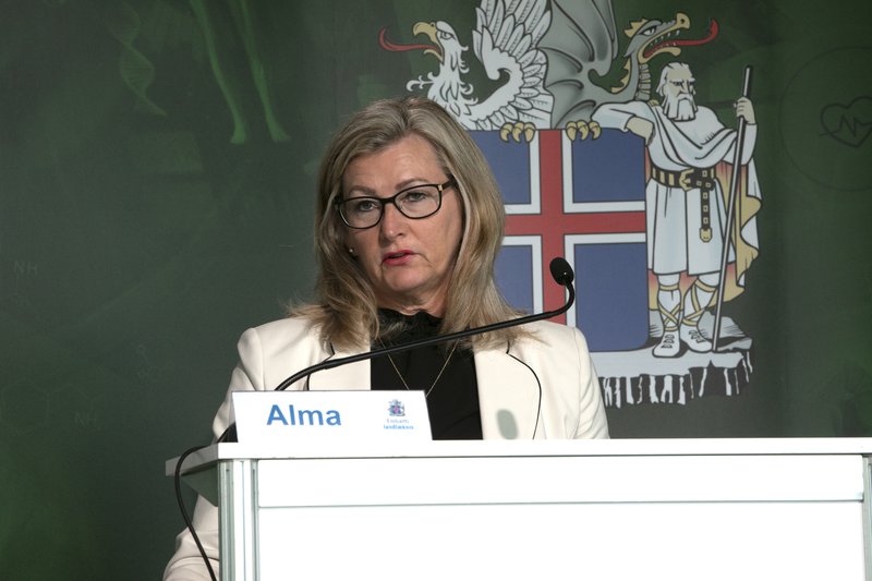 Alma Möller landlæknir. Mynd: Lögreglan