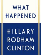 Kápa What Happened eftir Hillary Clinton