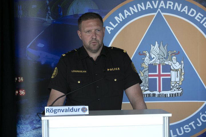 Rögnvaldur Ólafsson, aðstoðaryfirlögregluþjónn.