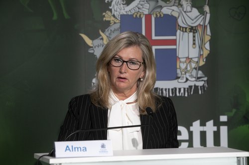 Alma Möller landlæknir. Mynd: Lögreglan