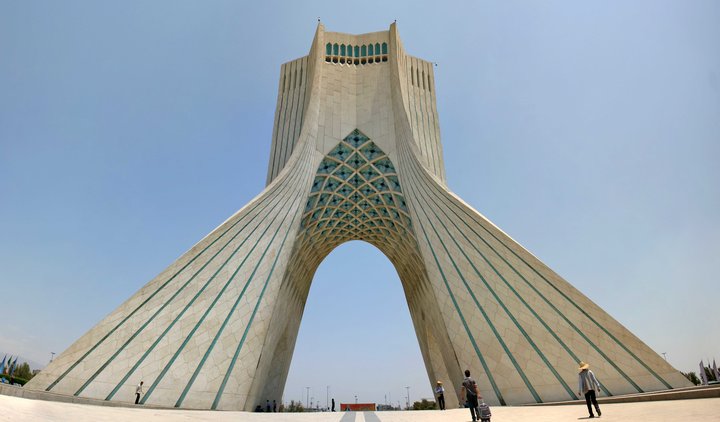 Azadi turninn í Teheran.