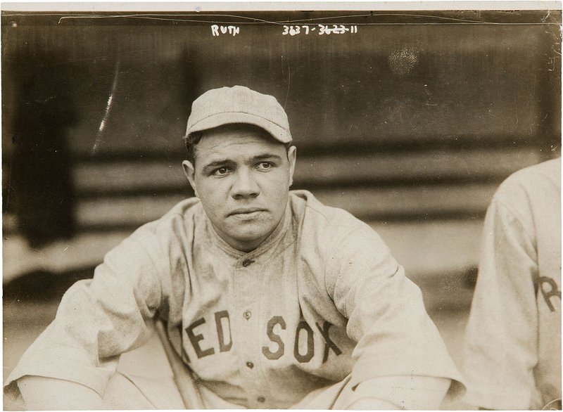 Babe Ruth með Boston Red Sox árið 1919.