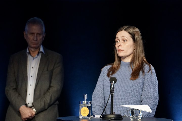 Katrín Jakobsdóttir – Blaðamannafundur: Hertar aðgerðir 30. okt 2020