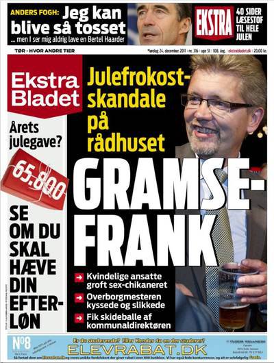 Frank Jensen finnst ekki leiðinlegt að skemmta sér að eigin sögn.