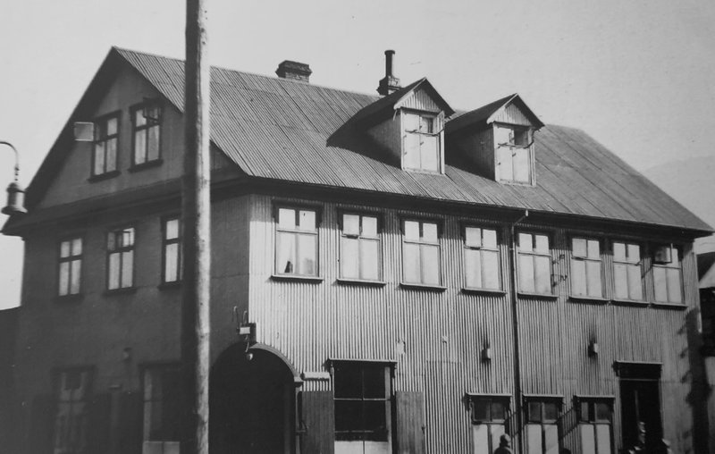 Bræðraborgarstígur 1 um árið 1920. Mynd: Jafet Hjartarson