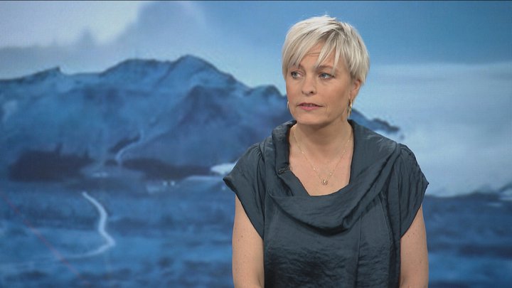 Kristín Jónsdóttir, hópstjóri náttúruvárvöktunar Veðurstofu Íslands.