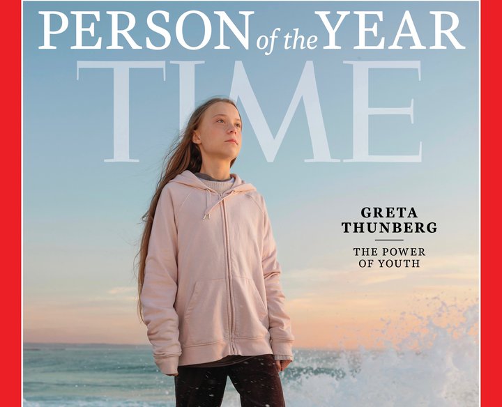 Greta Thunberg Mynd: TIME