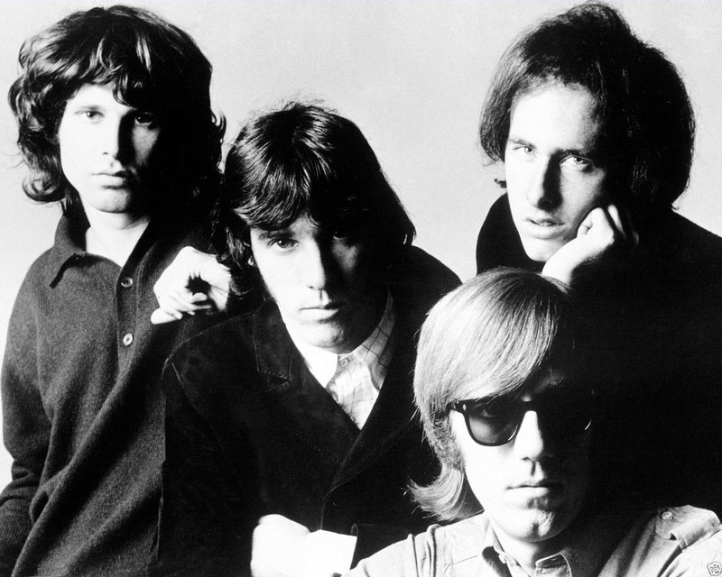 The Doors - Morrison, Densmore, Krieger og Manzarek.