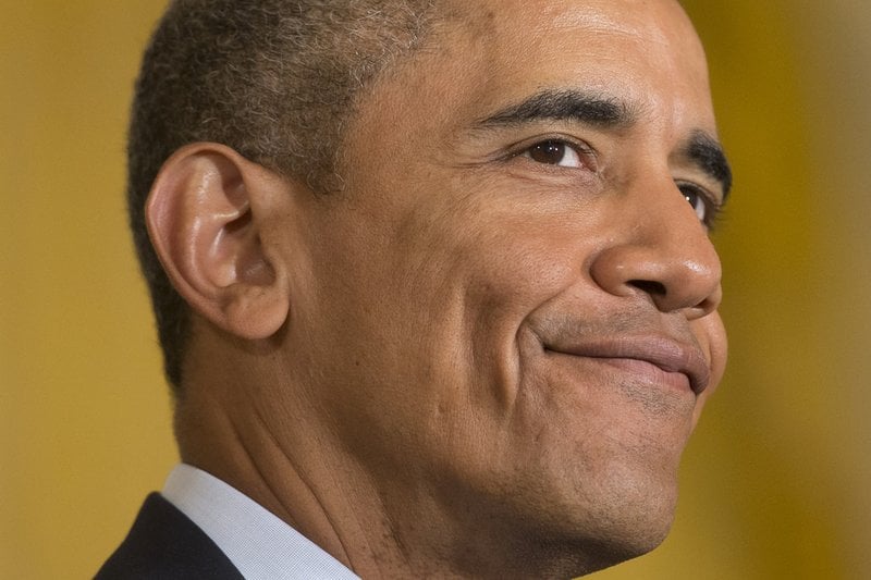 Barack Obama, forseti Bandaríkjanna, lýkur átta ára valdatíð sinni seinni part ársins 2016. Mynd: EPA.