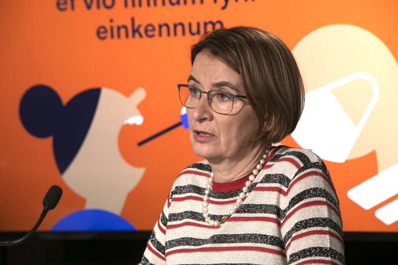 Rúna Hauksdóttir Hvannberg forstjóri Lyfjastofnunar. Mynd: Almannavarnir