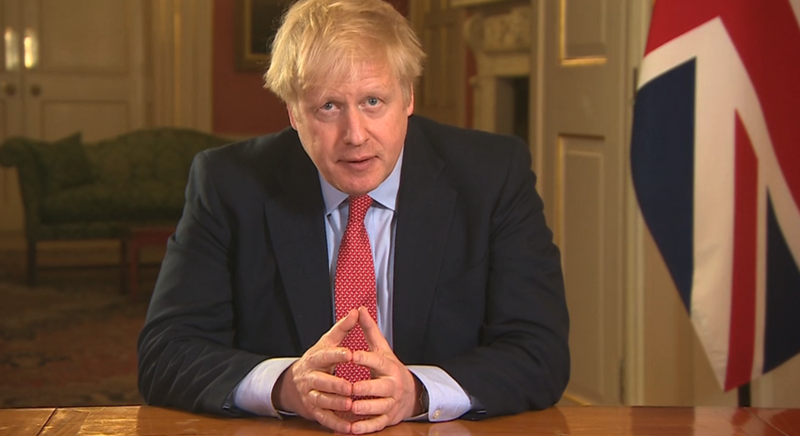 Boris Johnson forsætisráðherra Bretlands kynnti hertar ferðatakmarkanir til sögunnar í dag.