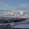 Longyearbyen á Svalbarða í Noregi.