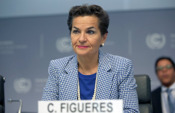 Christiana Figueres er framkvæmdastjóri loftslagsráðstefnu Sameinuðu þjóðanna. Hún segist enn bjartsýn um að hægt sé að ná markmiðum SÞ.