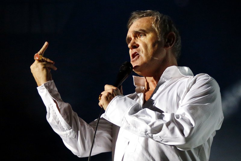 Morrissey hefur verið umdeildur fyrir ummæli sín undanfarin ár Mynd: EPA