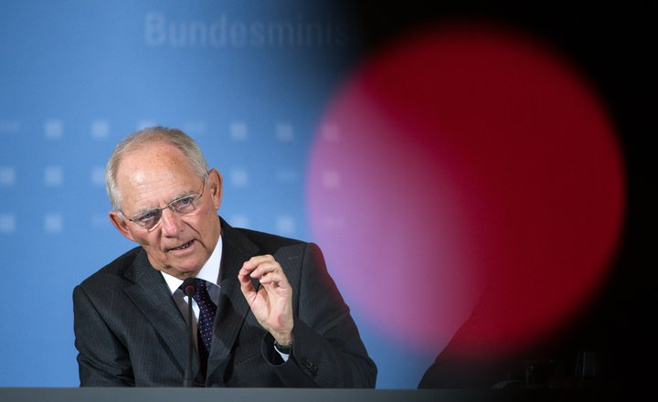 Wolfgang Schäuble, fjármálaráðherra Þýskalands, hefur tekið harða afstöðu í málum Bretlands kjósi þeir að yfirgefa ESB.