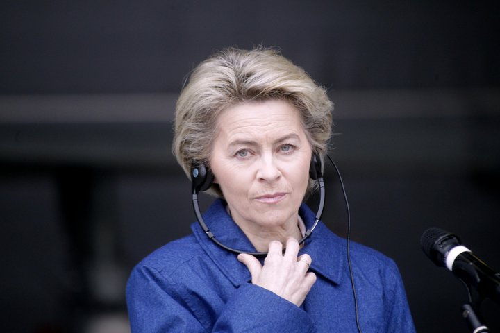 Ursula von der Leyen, forseti framkvæmdastjórnar ESB.