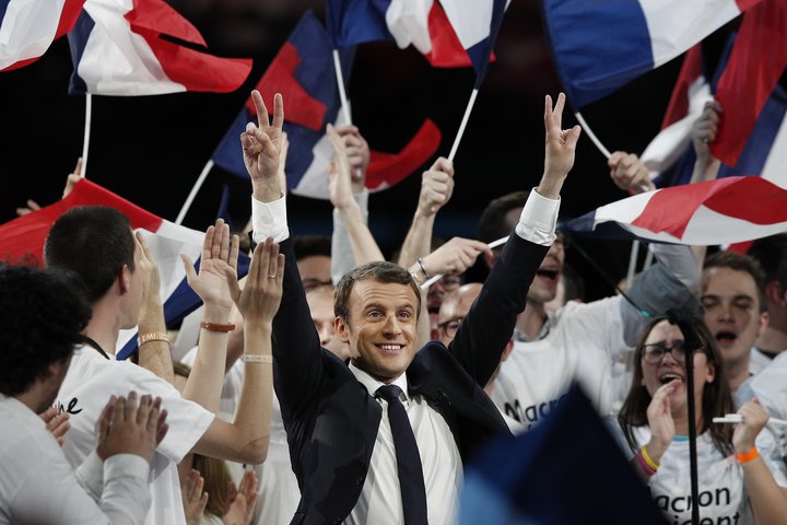 Emmanuel Macron, forseti Frakklands