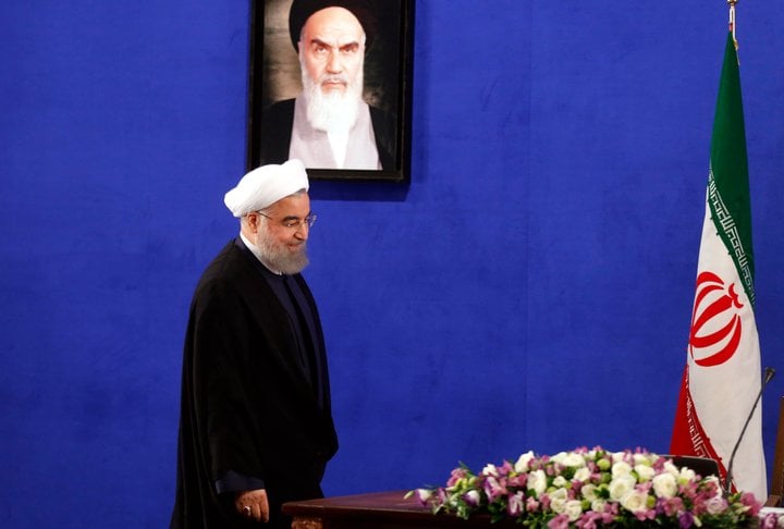 Hassan Rouhani, nýkjörinn forseti Íran.