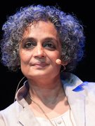Arundhati Roy. Mynd: EPA