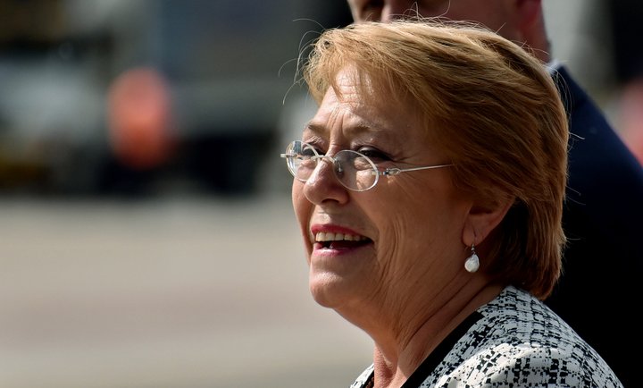 Michelle Bachelet, forseti Síle.