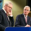 David Davis og Michel Barnier mættust í dag til þess að halda Brexit-viðræðunum áfram.