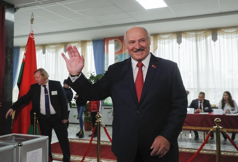 Alexander Lukashenko Mynd: EPA