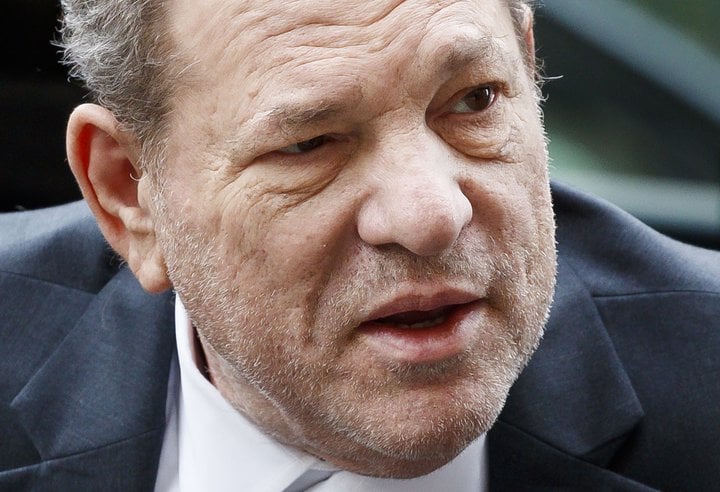 Harvey Weinstein er 67 ára. Hann á 5-29 ára fangelsisdóm yfir höfði sér.
