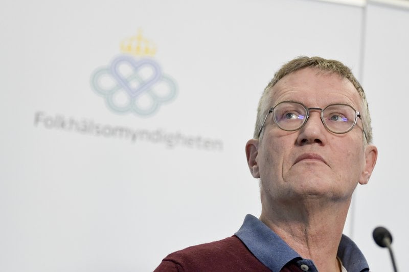 Anders Tegnell sóttvarnalæknir Svíþjóðar. Mynd: EPA