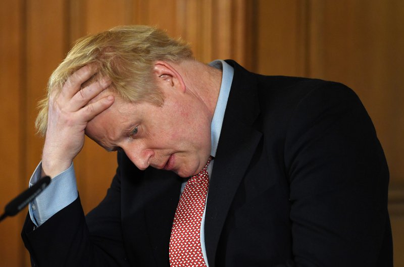 Boris Johnson veiktist alvarlega af COVID-19. Hann mun snúa aftur til starfa á morgun. Mynd: EPA