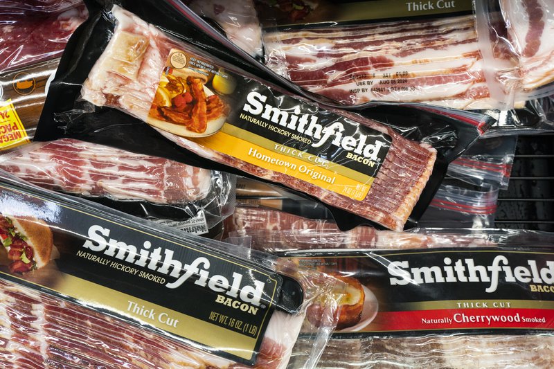 Smithfield er stærsti svínakjötsframleiðandi heims. Mynd: EPA