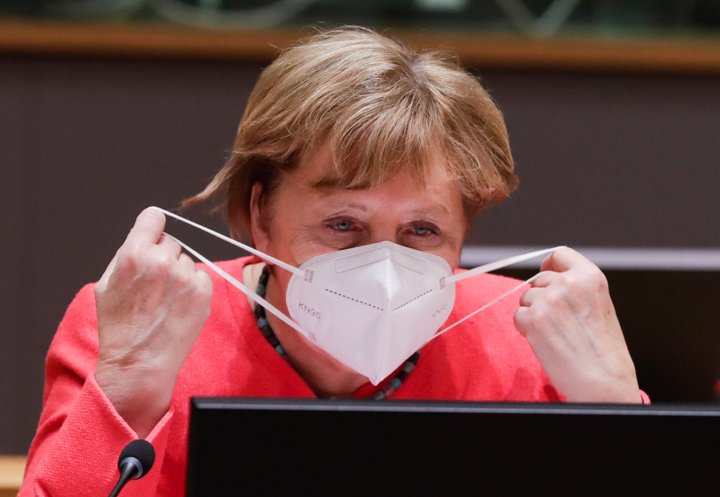 Angela Merkel kanslari Þýskalands.