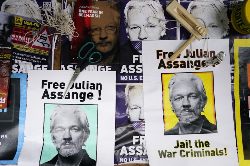 Julian Assange hefur dúsaði í öryggisfangelsi í Bretlandi í yfir tvö ár.