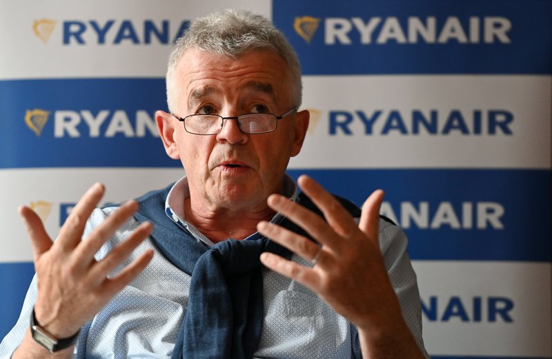 Michael O'Leary, forstjóri Ryanair, gefur lítið fyrir útskýringar Lufthansa um draugaflug.