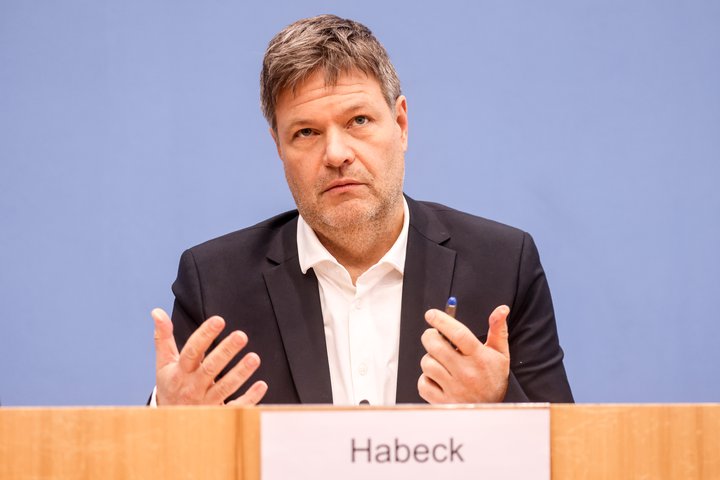 Robert Habeck, efnahagsráðherra og varakanslari Þýskalands.