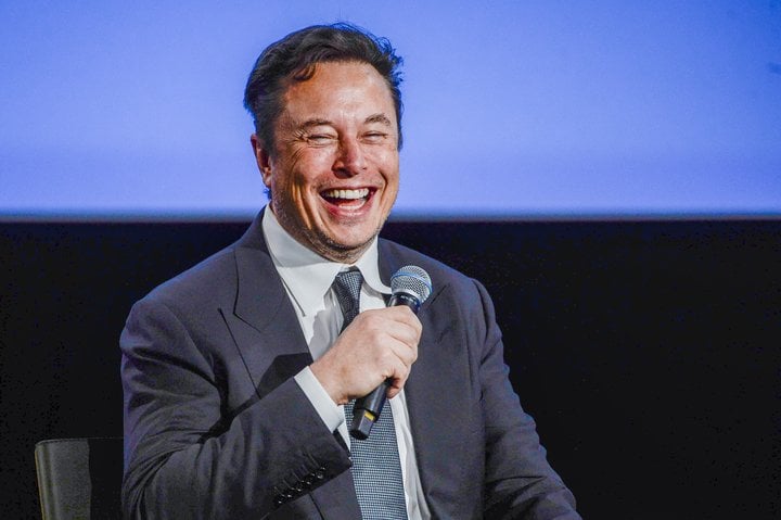 Elon Musk, eigandi Twitter og ríkasti maður í heimi.