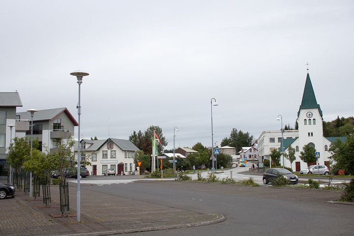 Miðbær Hafnarfjarðar. 