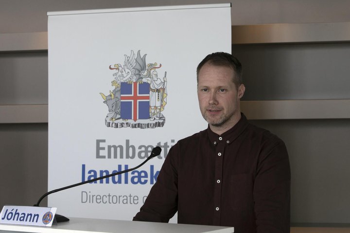 Jóhann Björn Skúlason, yfirmaður smitrakningateymis almannavarna.