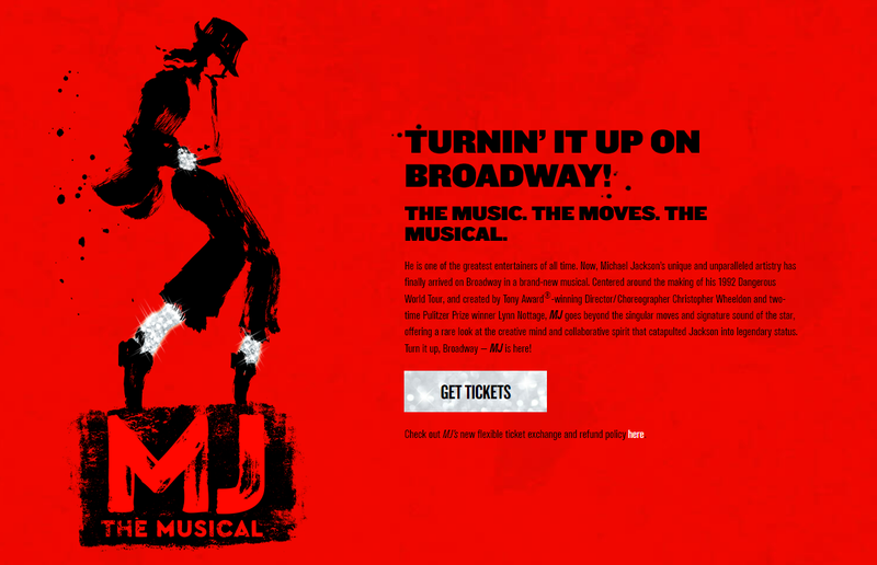 Söngleikur um Michael Jackson fer í almennar sýningar á Broadway í febrúar.