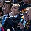 Xi Jinping og Vladimir Pútin.