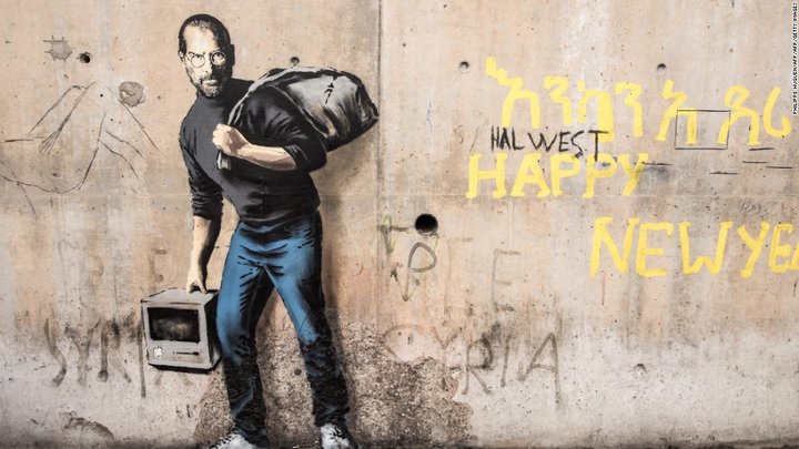Steve Jobs Banksy