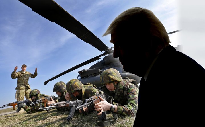 Trump hefur löngum gagnrýnt útgjöld NATO-ríkja til varnarmála.